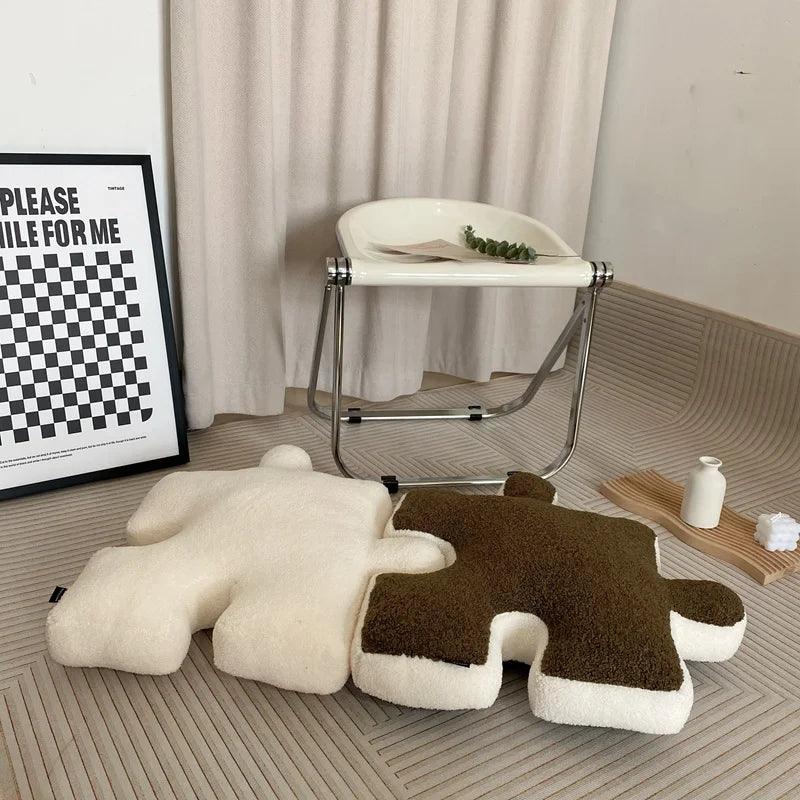 Puzzle Plushie | Fun Home Decoration & Comfort Pillow