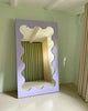 Wavy Full Length Mirror | Irregular Nordic Bedroom Mirror