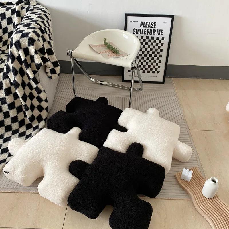 Puzzle Plushie | Fun Home Decoration & Comfort Pillow