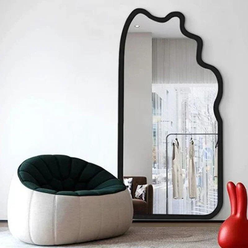 Irregular Full Length Mirror | Aesthetic Bedroom Mirror