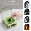 Retro Waves Vinyl Bluetooth Speaker | With Northern Lights