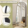 24x65 Inch Full Length Mirror | Large Arched Floor Mirror