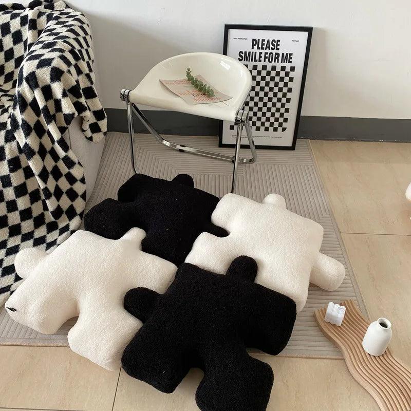 Puzzle Plushie | Fun Home Decoration & Comfort Pillow