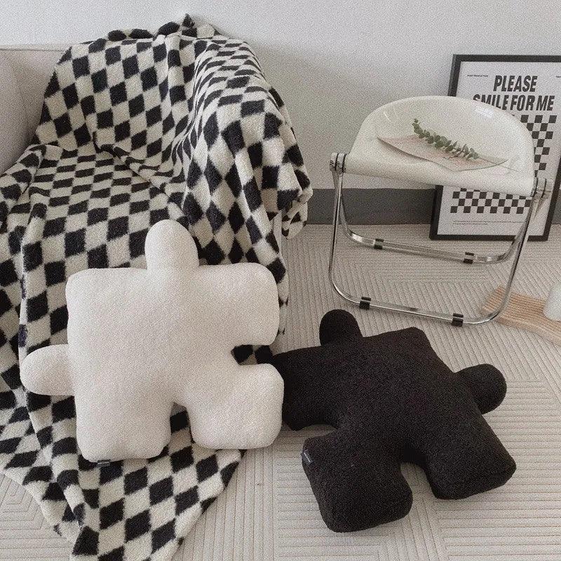 Puzzle Plushie | Fun Home Decoration & Comfort Pillow