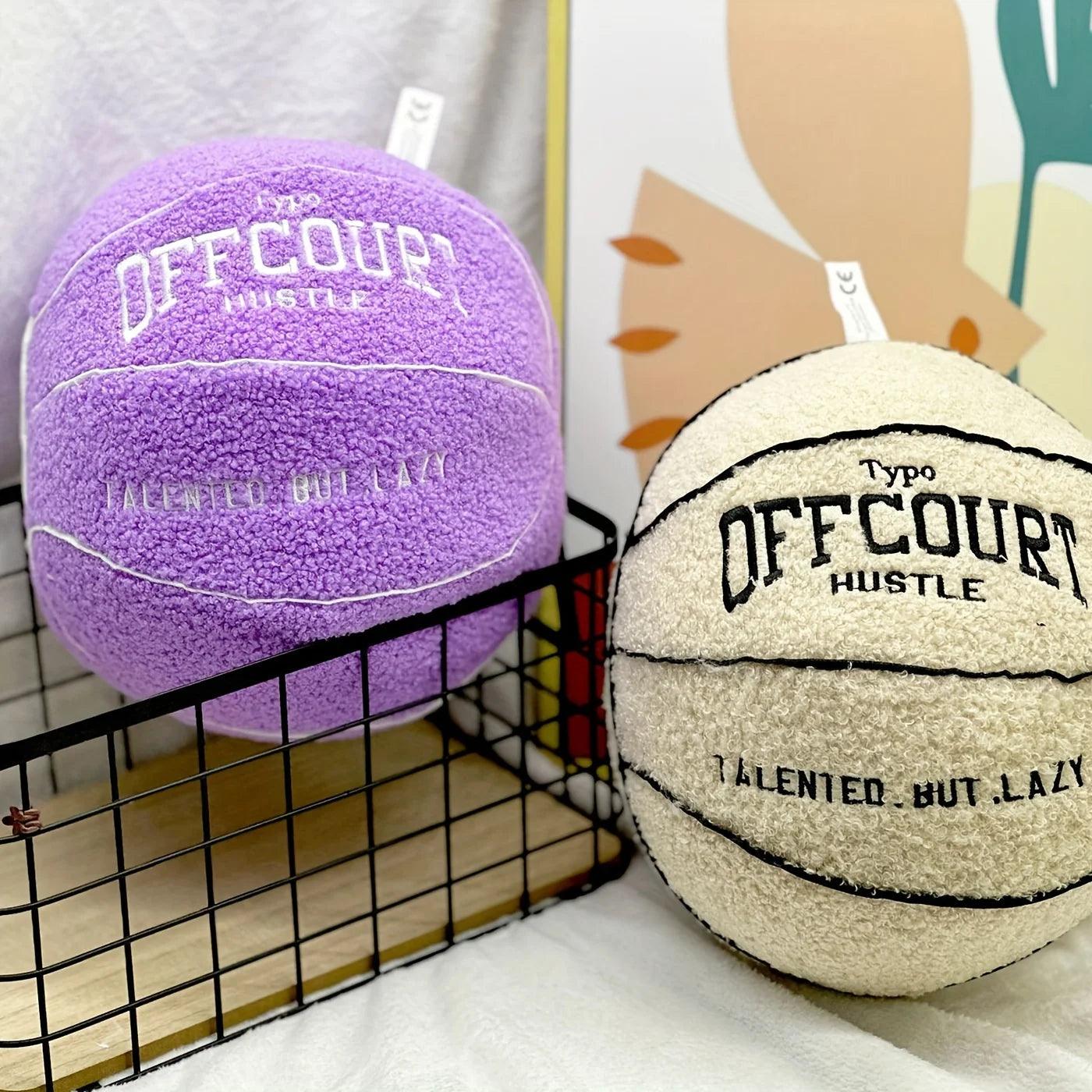 Basketball Plush Toy | Soft Plush Basketball Pillow