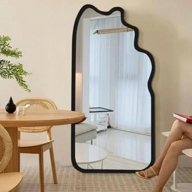 Irregular Full Length Mirror | Aesthetic Bedroom Mirror