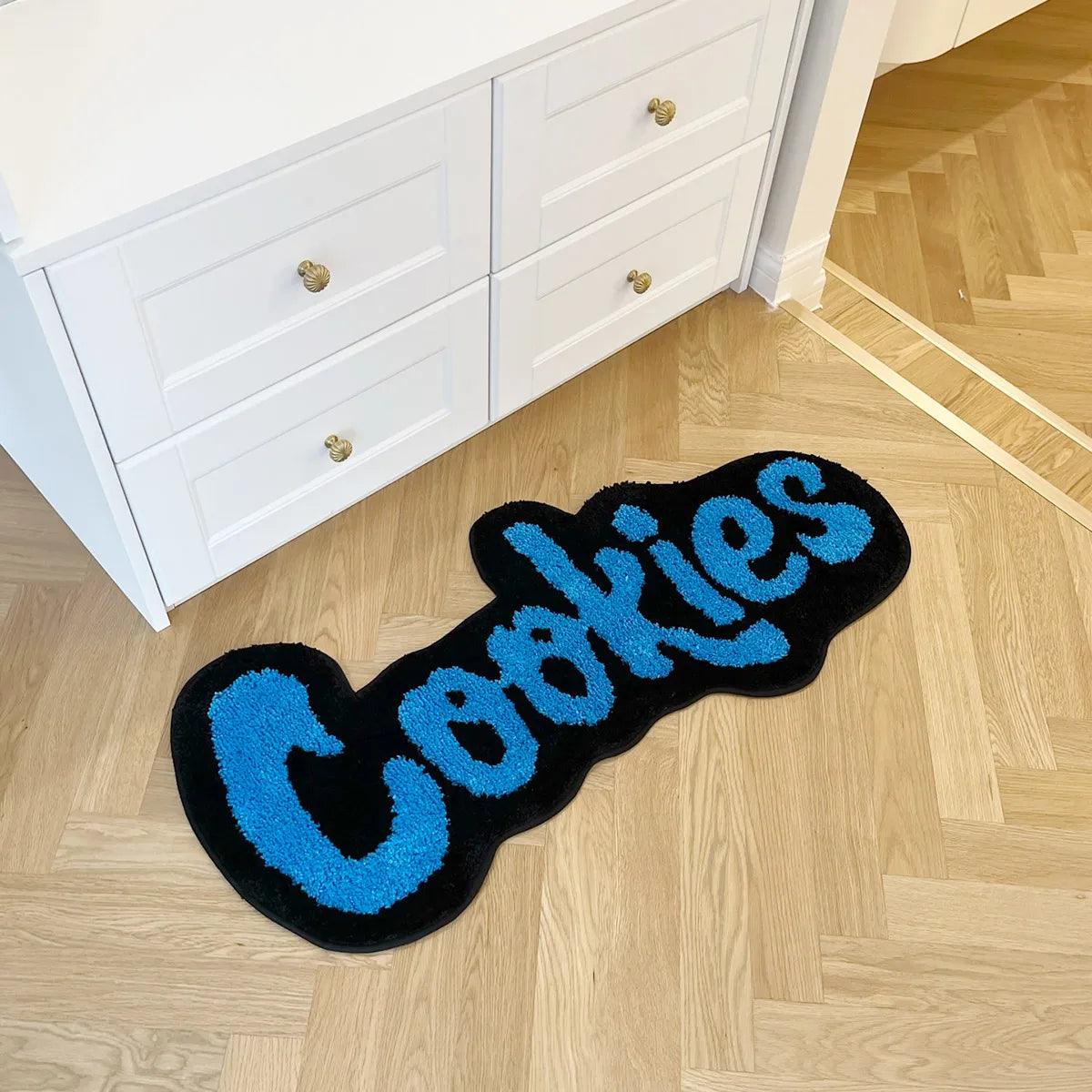 Handmade Cookies Washable Area Rug | Soft Plush Kids Carpet