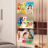 Acrylic Wall Book Shelf | Transparent Corner Book Display Rack