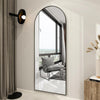 24x65 Inch Full Length Mirror | Large Arched Floor Mirror